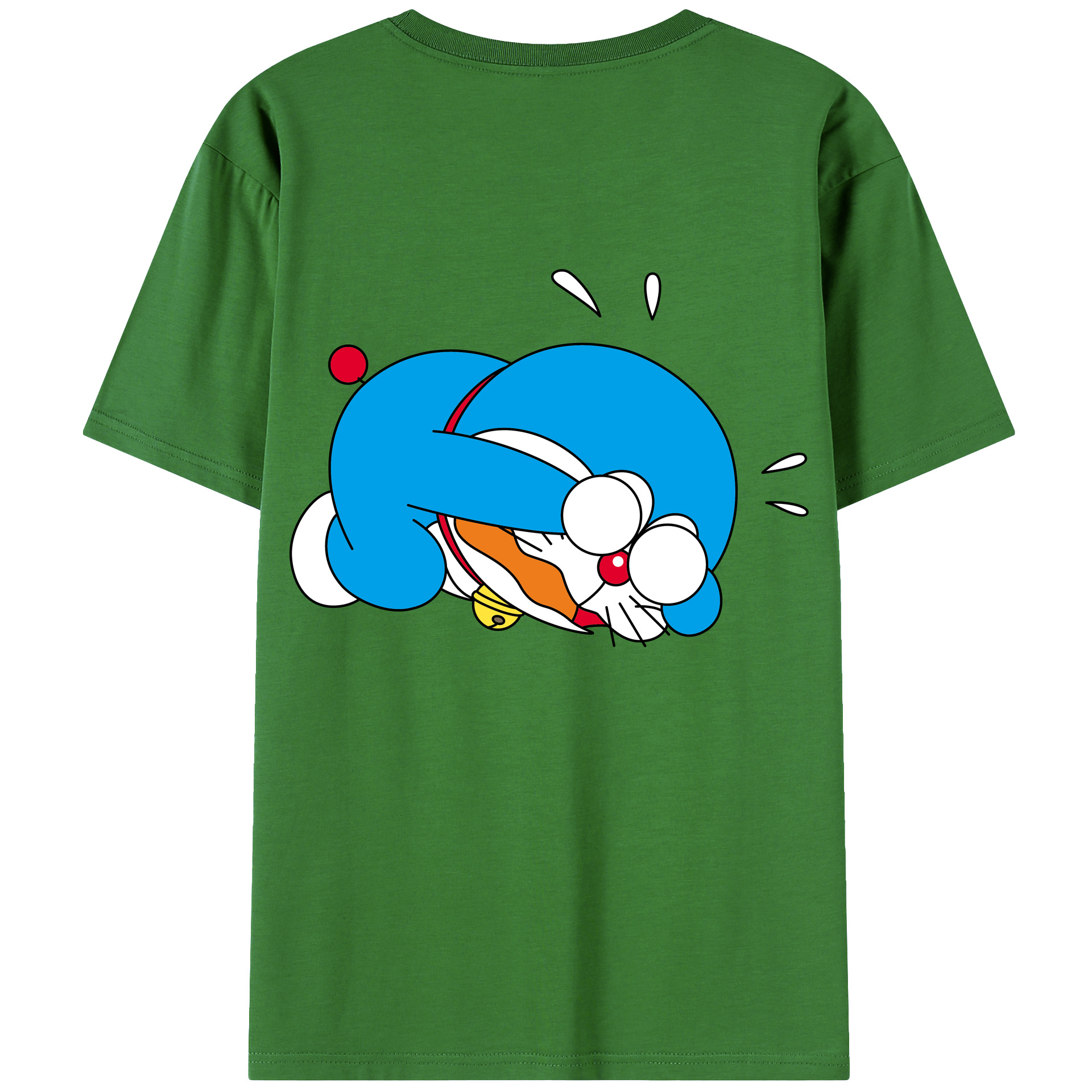（画像用） ドラえもん Doraemon レディース半袖Tシャツ(バックプリント)
